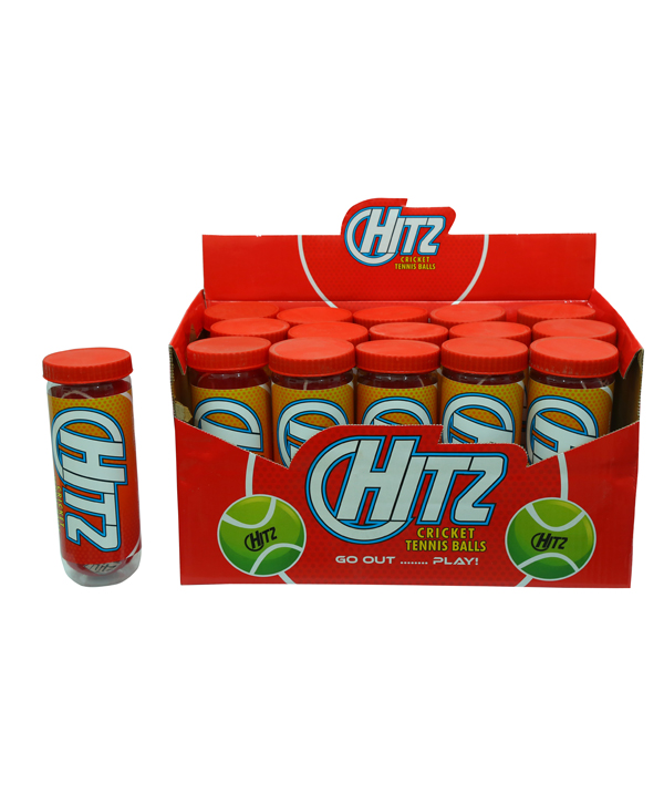 Hitz Tennis Ball 3 Pcs Jar