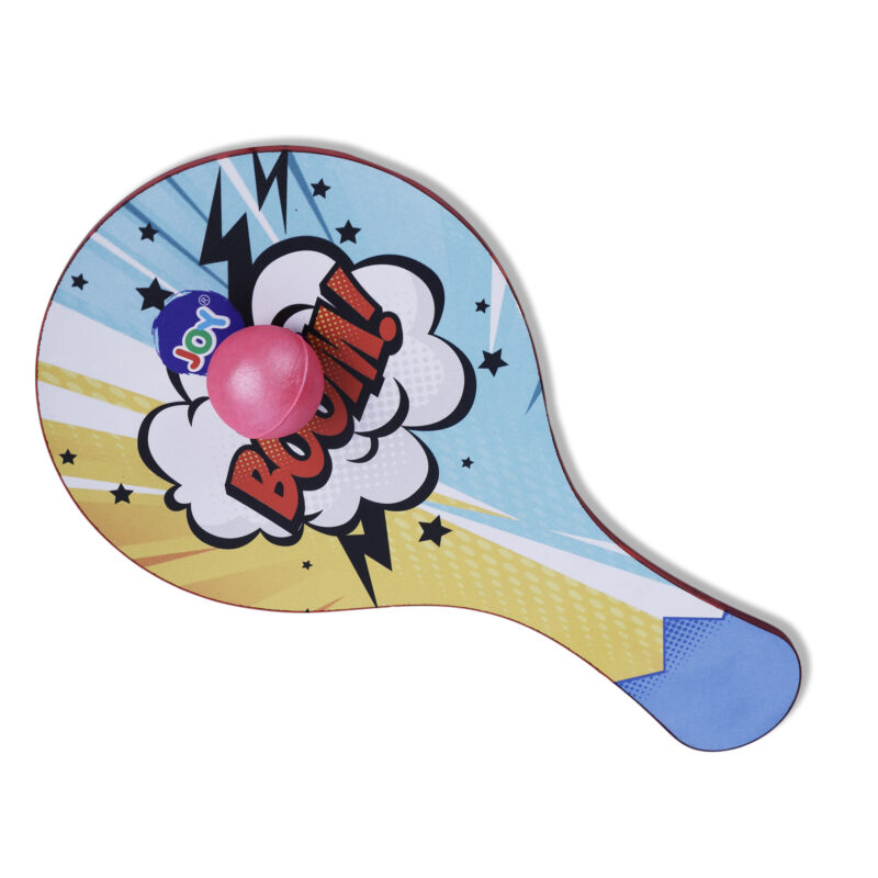 Joy Basix Wooden Paddle & Rubber Ball