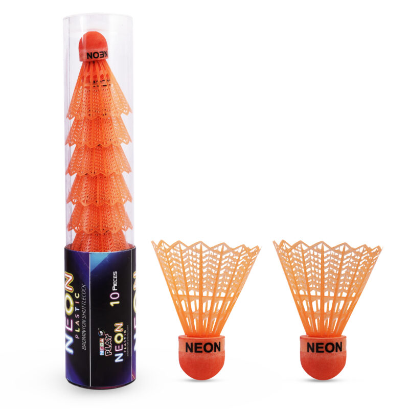 Mega Play Neon Shuttlecock With Neoncork