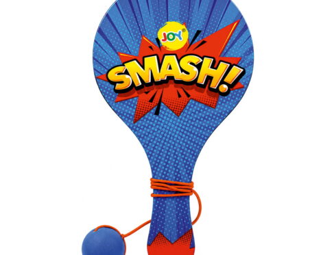 Hello Friends Wooden Paddle Ball Toy is a classic paddle game designed for kids aged 3 years and above. Featuring a durable wooden paddle and an elastic string-attached rubber ball, it helps improve hand-eye coordination while providing hours of indoor and outdoor fun.
