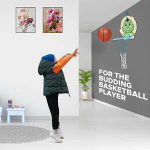 Hello Friends Kids Basketball Board Set is an exciting sports toy designed for children aged 3 years and above. Made with a durable 6mm MDF board, this mini basketball hoop set encourages active play and helps develop hand-eye coordination for indoor and outdoor fun. Hello Friends Kids Basketball Board Set is an exciting sports toy designed for children aged 3 years and above. Made with a durable 6mm MDF board, this mini basketball hoop set encourages active play and helps develop hand-eye coordination for indoor and outdoor fun.