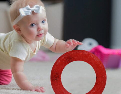 Hello Friends Baby Rattle Ring Musical Toy Pack of 2 is designed to entertain and engage babies through gentle rattling sounds and sensory play. Made from non-toxic plastic, these lightweight rattles help develop grip strength, hand-eye coordination, and sensory skills in babies aged 3 to 12 months.