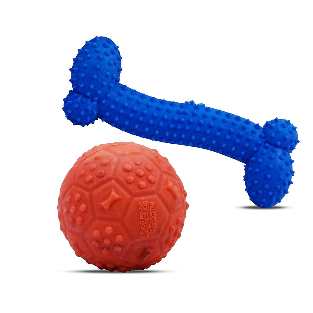 Hello Friends Dog Toy Combo includes a chew bone and a musical ball made from soft, non-toxic, pet-safe material. Designed for puppies and small dogs, this combo encourages healthy chewing, active play, and long-lasting entertainment.