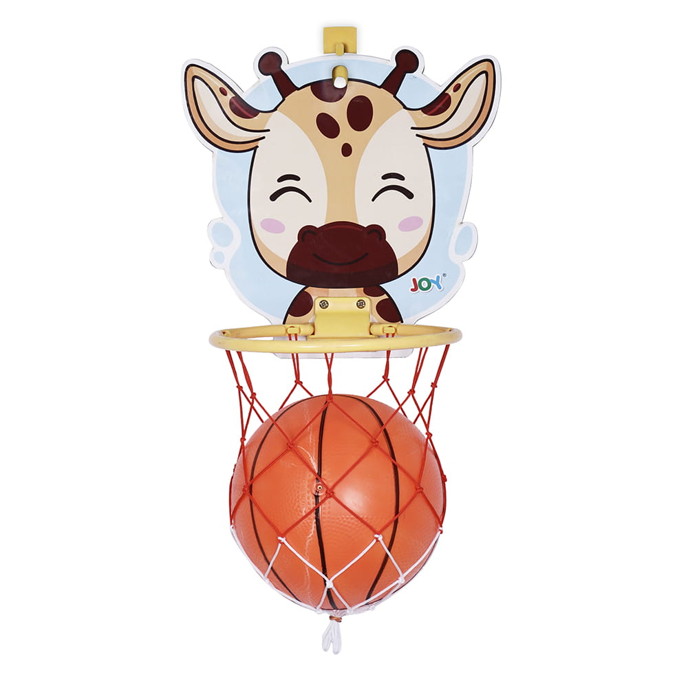 Hello Friends Kids Basketball Board Set is an exciting sports toy designed for children aged 3 years and above. Made with a durable 6mm MDF board, this mini basketball hoop set encourages active play and helps develop hand-eye coordination for indoor and outdoor fun.