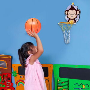 Hello Friends Kids Basketball Board Set is an exciting sports toy designed for children aged 3 years and above. Made with a durable 6mm MDF board, this mini basketball hoop set encourages active play and helps develop hand-eye coordination for indoor and outdoor fun. Hello Friends Kids Basketball Board Set is an exciting sports toy designed for children aged 3 years and above. Made with a durable 6mm MDF board, this mini basketball hoop set encourages active play and helps develop hand-eye coordination for indoor and outdoor fun.