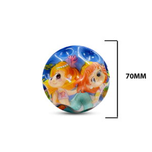 "Hello Friends Moon Space Ball is a super high bounce toy designed for exciting indoor and outdoor play. Made from durable rubber material with a textured grip surface, it delivers excellent bounce performance while helping improve hand-eye coordination, reflexes, and focus for kids and adults. "