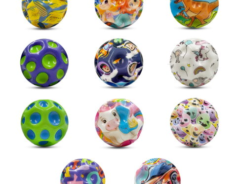 "Hello Friends Moon Space Ball is a super high bounce toy designed for exciting indoor and outdoor play. Made from durable rubber material with a textured grip surface, it delivers excellent bounce performance while helping improve hand-eye coordination, reflexes, and focus for kids and adults. "