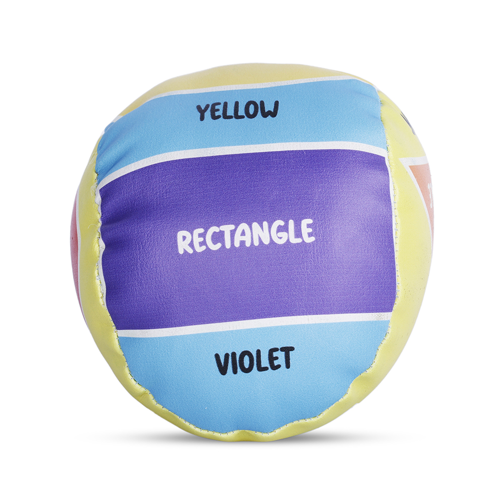 Hello Friends Soft Plush Rattle Ball is a lightweight sensory toy designed for babies aged 3 to 12 months. Made from soft stuffed fabric with a built-in rattle sound, it helps support sensory development, grip strength, and hand-eye coordination through safe and engaging play. Hello Friends Soft Plush Rattle Ball is a lightweight sensory toy designed for babies aged 3 to 12 months. Made from soft stuffed fabric with a built-in rattle sound, it helps support sensory development, grip strength, and hand-eye coordination through safe and engaging play.