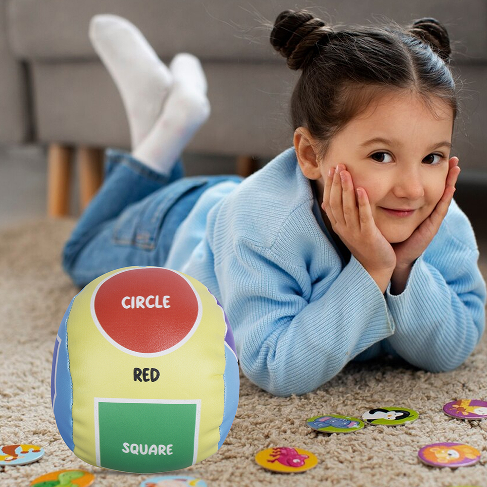 Hello Friends Soft Plush Rattle Ball is a lightweight sensory toy designed for babies aged 3 to 12 months. Made from soft stuffed fabric with a built-in rattle sound, it helps support sensory development, grip strength, and hand-eye coordination through safe and engaging play. Hello Friends Soft Plush Rattle Ball is a lightweight sensory toy designed for babies aged 3 to 12 months. Made from soft stuffed fabric with a built-in rattle sound, it helps support sensory development, grip strength, and hand-eye coordination through safe and engaging play.