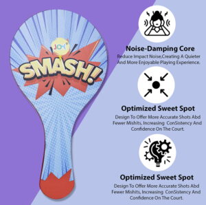 Hello Friends Wooden Paddle Ball Toy is a classic paddle game designed for kids aged 3 years and above. Featuring a durable wooden paddle and an elastic string-attached rubber ball, it helps improve hand-eye coordination while providing hours of indoor and outdoor fun.