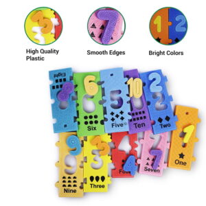 Play Eva Soft EVA Jr Abacus is an educational learning toy designed to help children learn numbers, counting, shapes, and stacking activities through interactive play. Made from soft, non-toxic EVA foam, this 85-piece set supports early learning, motor skill development, and hand-eye coordination for children aged 3 years and above. Play Eva Soft EVA Jr Abacus is an educational learning toy designed to help children learn numbers, counting, shapes, and stacking activities through interactive play. Made from soft, non-toxic EVA foam, this 85-piece set supports early learning, motor skill development, and hand-eye coordination for children aged 3 years and above.