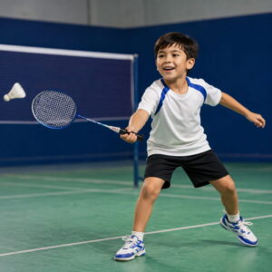 Volt Pro Badminton Racket Set includes 2 lightweight badminton rackets and 2 shuttlecocks, designed for excellent control and power. Featuring durable aluminium frames, full grip handles, and strong nylon strings, this set is suitable for beginners and recreational players. Includes a full cover carry bag for easy storage and transport.