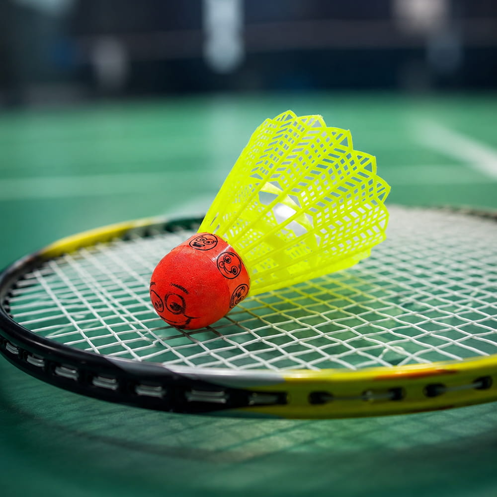 Volt Pro Fun Emoji Coloured Plastic Shuttlecock Pack of 5 features colorful shuttlecocks with unique emoji designs for an enjoyable badminton experience. Built with a durable plastic skirt and white rubber base, they provide stable flight and reliable performance for practice, training, and recreational play.