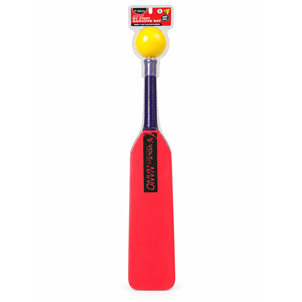 Volt Pro Foam Cricket Bat with Ball is a complete cricket set designed especially for kids. Made from lightweight EVA foam, this safe and durable set provides an enjoyable indoor and outdoor playing experience while helping children develop essential cricket skills. Volt Pro Foam Cricket Bat with Ball is a complete cricket set designed especially for kids. Made from lightweight EVA foam, this safe and durable set provides an enjoyable indoor and outdoor playing experience while helping children develop essential cricket skills.