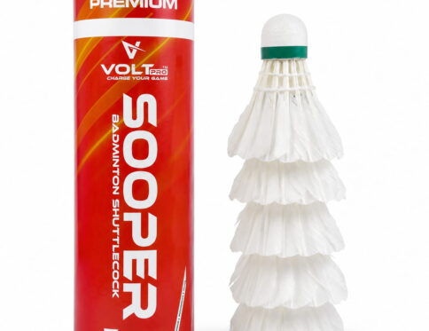 The Volt Pro Sooper Feather Shuttlecock pack delivers match-grade performance for regular badminton players. Built with natural feather construction, it offers consistent speed, smooth flight, and reliable durability for training sessions, club matches, and daily practice.