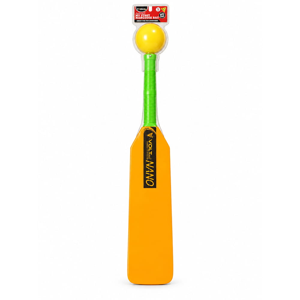 Volt Pro Foam Cricket Bat with Ball is a complete cricket set designed especially for kids. Made from lightweight EVA foam, this safe and durable set provides an enjoyable indoor and outdoor playing experience while helping children develop essential cricket skills. Volt Pro Foam Cricket Bat with Ball is a complete cricket set designed especially for kids. Made from lightweight EVA foam, this safe and durable set provides an enjoyable indoor and outdoor playing experience while helping children develop essential cricket skills.