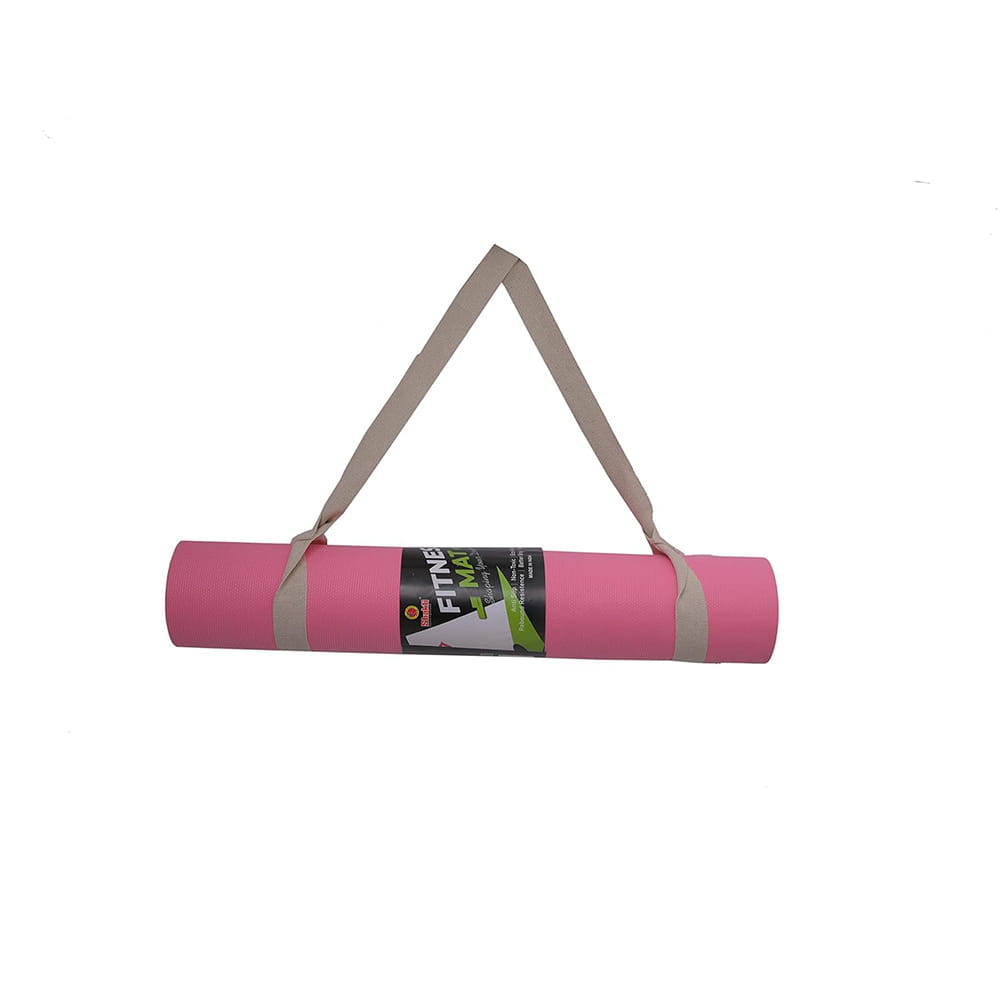 Volt Pro 4mm Yoga Mat is made from premium dual-layer TPE material and features an anti-slip textured surface for enhanced grip and stability. Designed for yoga, Pilates, stretching, meditation, and fitness workouts, it provides comfortable cushioning and support for everyday exercise.