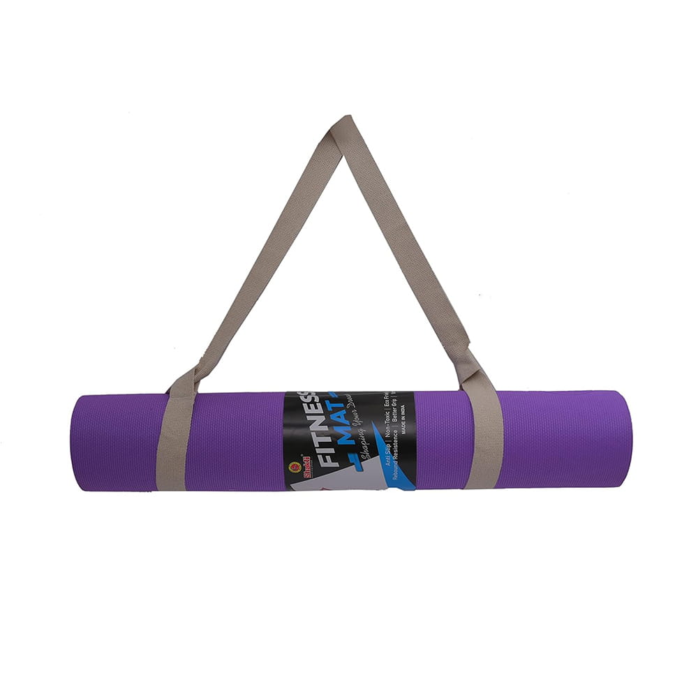 Volt Pro 4mm Yoga Mat is made from premium dual-layer TPE material and features an anti-slip textured surface for enhanced grip and stability. Designed for yoga, Pilates, stretching, meditation, and fitness workouts, it provides comfortable cushioning and support for everyday exercise.