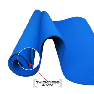Volt Pro 4mm Yoga Mat is made from premium dual-layer TPE material and features an anti-slip textured surface for enhanced grip and stability. Designed for yoga, Pilates, stretching, meditation, and fitness workouts, it provides comfortable cushioning and support for everyday exercise. Volt Pro 4mm Yoga Mat is made from premium dual-layer TPE material and features an anti-slip textured surface for enhanced grip and stability. Designed for yoga, Pilates, stretching, meditation, and fitness workouts, it provides comfortable cushioning and support for everyday exercise.