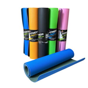 Volt Pro 4mm Yoga Mat is made from premium dual-layer TPE material and features an anti-slip textured surface for enhanced grip and stability. Designed for yoga, Pilates, stretching, meditation, and fitness workouts, it provides comfortable cushioning and support for everyday exercise. Volt Pro 4mm Yoga Mat is made from premium dual-layer TPE material and features an anti-slip textured surface for enhanced grip and stability. Designed for yoga, Pilates, stretching, meditation, and fitness workouts, it provides comfortable cushioning and support for everyday exercise.