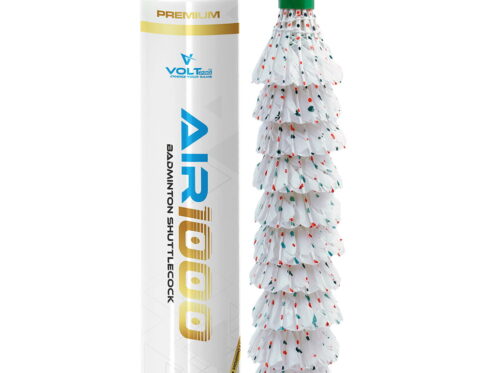 Volt Pro Axis Designer Feather Shuttlecock – Consistent Play with Stylish Design Experience reliable badminton performance with this feather shuttlecock set made from natural hen feather white shuttlecock material. Designed for durability and smooth flight, it is ideal for regular use.