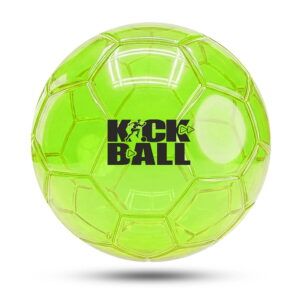 Volt Pro Inflatable Kick Ball features a football-inspired design, durable PVC construction, and a high-bounce performance for active indoor and outdoor play. With its 3D textured grip surface and bladderless construction, this ball offers excellent control, durability, and fun for kids and adults.