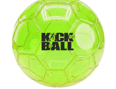Volt Pro Inflatable Kick Ball features a football-inspired design, durable PVC construction, and a high-bounce performance for active indoor and outdoor play. With its 3D textured grip surface and bladderless construction, this ball offers excellent control, durability, and fun for kids and adults.