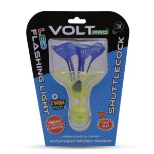 Volt Pro LED Flashing Shuttlecock Light Up Your Game Enjoy badminton like never before with this LED flashing shuttlecock designed for night play and fun outdoor sessions. Featuring vibrant multicolour lights, it enhances visibility and creates an exciting playing experience. Volt Pro LED Flashing Shuttlecock Light Up Your Game Enjoy badminton like never before with this LED flashing shuttlecock designed for night play and fun outdoor sessions. Featuring vibrant multicolour lights, it enhances visibility and creates an exciting playing experience.
