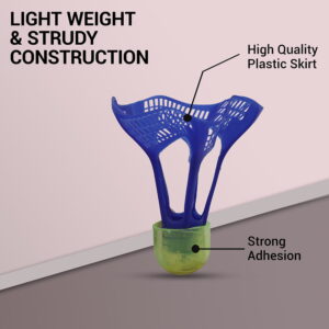 Volt Pro LED Flashing Shuttlecock Light Up Your Game Enjoy badminton like never before with this LED flashing shuttlecock designed for night play and fun outdoor sessions. Featuring vibrant multicolour lights, it enhances visibility and creates an exciting playing experience.