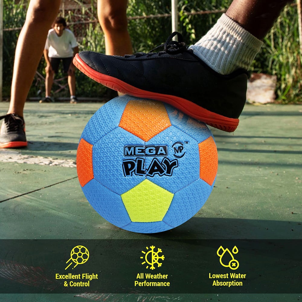 Volt Pro Neon Football Size 3 is designed for kids and young players, offering a soft touch, durable construction, and excellent control. Made with premium PU material and a 3D embossed surface, this football is ideal for training, practice sessions, and indoor or outdoor play.