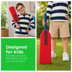 Volt Pro Foam Cricket Bat for Kids – Perfect Choice for Safe & Fun Cricket Practice Introduce young players to the exciting world of cricket with the Volt Pro Foam Cricket Bat. Specially designed for kids and beginners, this bat is made from premium EVA foam that ensures safety, durability, and lightweight performance. Volt Pro Foam Cricket Bat for Kids – Perfect Choice for Safe & Fun Cricket Practice Introduce young players to the exciting world of cricket with the Volt Pro Foam Cricket Bat. Specially designed for kids and beginners, this bat is made from premium EVA foam that ensures safety, durability, and lightweight performance.