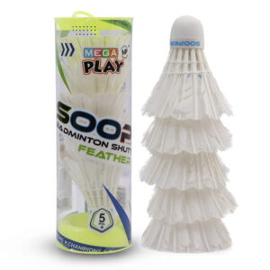 The Volt Pro Sooper Feather Shuttlecock pack delivers match-grade performance for regular badminton players. Built with natural feather construction, it offers consistent speed, smooth flight, and reliable durability for training sessions, club matches, and daily practice.