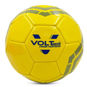 Volt Pro Inflatable Football Size 3 is designed for kids and young players, offering a soft touch, durable construction, and reliable performance. Made from premium high-shine PU material with a handcrafted panel design, this football is ideal for training, practice sessions, school sports, and indoor or outdoor play.