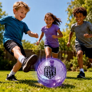Hello Friends 4 Inch Kick Ball Pack of 2 is designed for fun indoor and outdoor play. Featuring a high-bounce design, high gloss finish, and 3D embossed texture, these lightweight and durable balls provide excellent grip and endless entertainment for kids.