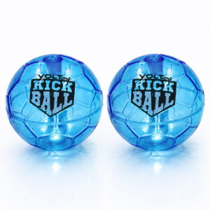 Hello Friends LED Ball 3 Inch Pack of 2 features built-in motion sensor LED lights that flash automatically when bounced or moved. Made from soft, durable material, these high-bounce balls are perfect for indoor and outdoor play, keeping kids active and entertained.