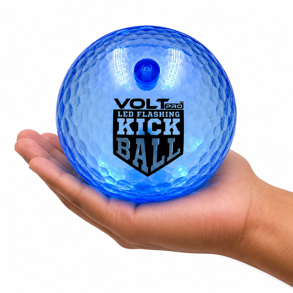 Hello Friends LED Kick Ball 4 Inch Pack of 2 features built-in motion sensor LED lights that flash automatically with every bounce. Made from soft, durable material, these high-bounce balls are perfect for indoor and outdoor play, keeping kids active and entertained. Hello Friends LED Kick Ball 4 Inch Pack of 2 features built-in motion sensor LED lights that flash automatically with every bounce. Made from soft, durable material, these high-bounce balls are perfect for indoor and outdoor play, keeping kids active and entertained.