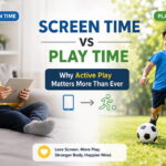 Screen Time vs Play Time: Why Active Play Matters More Than Ever