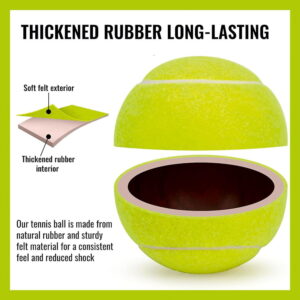 Volt Pro Cricket Tennis Ball Pack of 6 is made with a durable pure rubber core for consistent bounce, reliable performance, and long-lasting use. Designed for cricket practice, training, matches, and street cricket, these balls offer excellent control and playability. Volt Pro Cricket Tennis Ball Pack of 6 is made with a durable pure rubber core for consistent bounce, reliable performance, and long-lasting use. Designed for cricket practice, training, matches, and street cricket, these balls offer excellent control and playability.