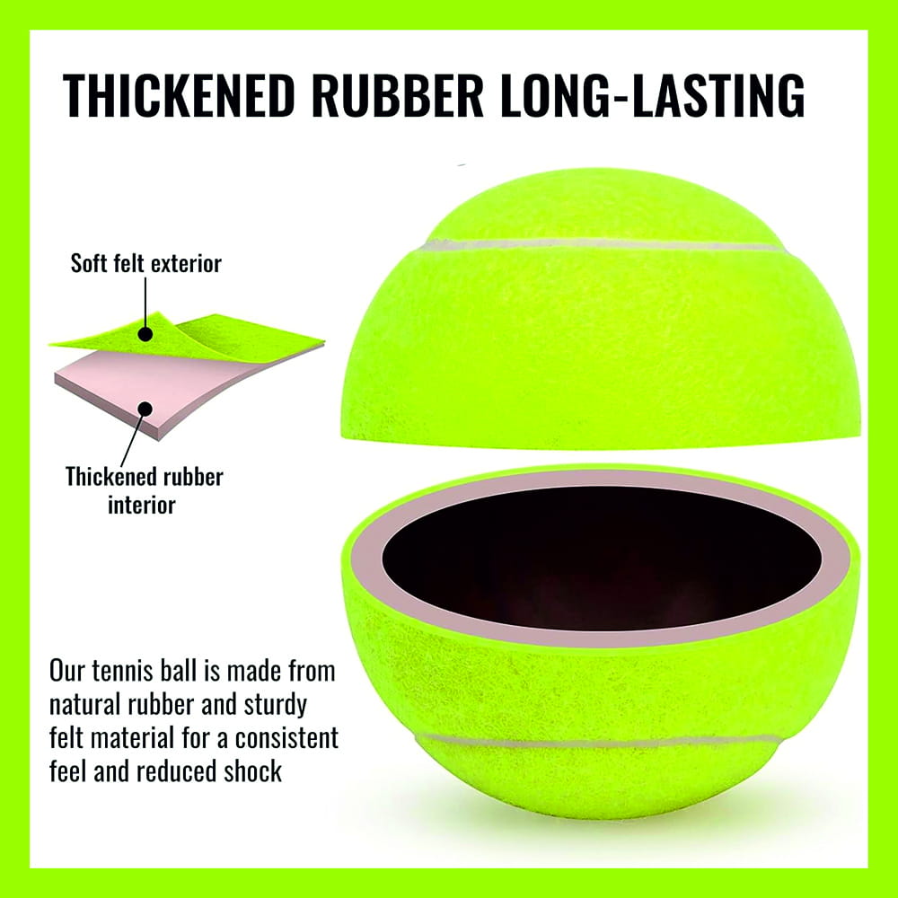 Volt Pro Cricket Tennis Ball Pack of 6 is made with a durable pure rubber core for consistent bounce, reliable performance, and long-lasting use. Designed for cricket practice, training, matches, and street cricket, these balls offer excellent control and playability.