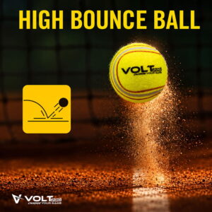 Volt Pro Cricket Tennis Ball Pack of 6 is made with a durable pure rubber core for consistent bounce, reliable performance, and long-lasting use. Designed for cricket practice, training, matches, and street cricket, these balls offer excellent control and playability.