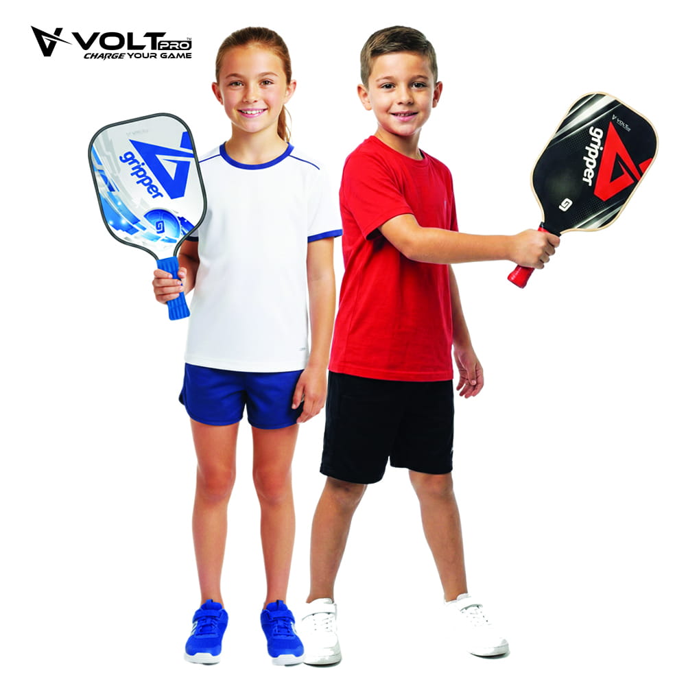 Volt Pro Glow Pickleball Paddle Set includes 2 lightweight wooden paddles and 2 glow pickleball balls for exciting indoor and outdoor play. With a durable 12mm paddle design and comfortable grip, this set is ideal for practice, family games, and recreational matches.
