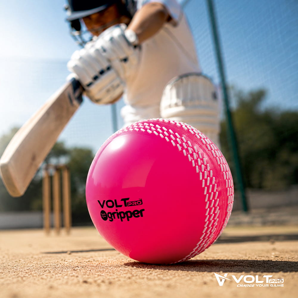 Volt Pro Gripper Seam Wind Cricket Tennis Ball Pack of 3 is designed for cricket practice, training, and matches. Featuring a gripper colored seam, soft and bouncy rubber construction, and a heavy 110g design, these balls provide better grip, improved swing, and reliable performance. Volt Pro Gripper Seam Wind Cricket Tennis Ball Pack of 3 is designed for cricket practice, training, and matches. Featuring a gripper colored seam, soft and bouncy rubber construction, and a heavy 110g design, these balls provide better grip, improved swing, and reliable performance.
