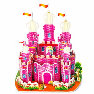 Hello Friends 3D Cardboard Puzzle is a fun DIY model-building activity for kids aged 4 years and above. The pre-cut pieces are easy to assemble into a 3D standing model, helping develop creativity, concentration, coordination, and problem-solving skills.