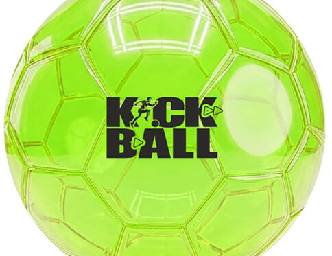 Hello Friends Football Pattern Kick Ball 6 Inch is a lightweight and durable PVC play ball designed for kids. Its easy-to-handle size and bouncy performance make it suitable for kicking, throwing, catching, and active indoor or outdoor games.