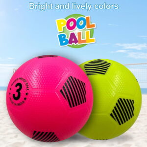 Volt Pro Inflatable Pool Ball is a fun and colorful soft PVC scented beach ball specially designed for exciting indoor and outdoor play activities for kids and families. Its lightweight inflatable design makes it perfect for swimming pools, beaches, gardens, playgrounds, vacations, picnics, and party games.