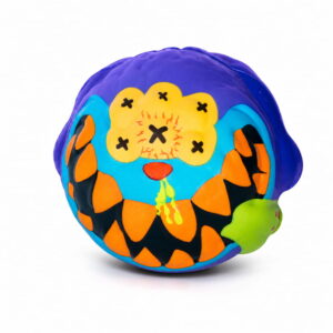 Hello Friends Ghost Monster Playground Ball is a fun and colourful bouncy ball for kids, featuring a unique 3D ghost monster design. Lightweight and easy to handle, it is perfect for throwing, catching, bouncing, and active indoor or outdoor play.