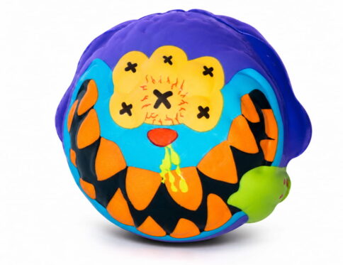 Hello Friends Ghost Monster Playground Ball is a fun and colourful bouncy ball for kids, featuring a unique 3D ghost monster design. Lightweight and easy to handle, it is perfect for throwing, catching, bouncing, and active indoor or outdoor play.