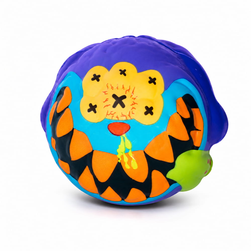 Hello Friends Ghost Monster Playground Ball is a fun and colourful bouncy ball for kids, featuring a unique 3D ghost monster design. Lightweight and easy to handle, it is perfect for throwing, catching, bouncing, and active indoor or outdoor play.