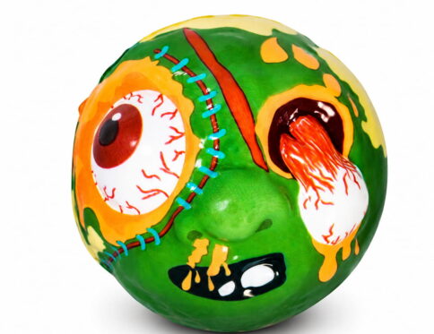 Hello Friends Ghost Monster Playground Ball is a fun and colourful bouncy ball for kids, featuring a unique 3D ghost monster design. Lightweight and easy to handle, it is perfect for throwing, catching, bouncing, and active indoor or outdoor play.