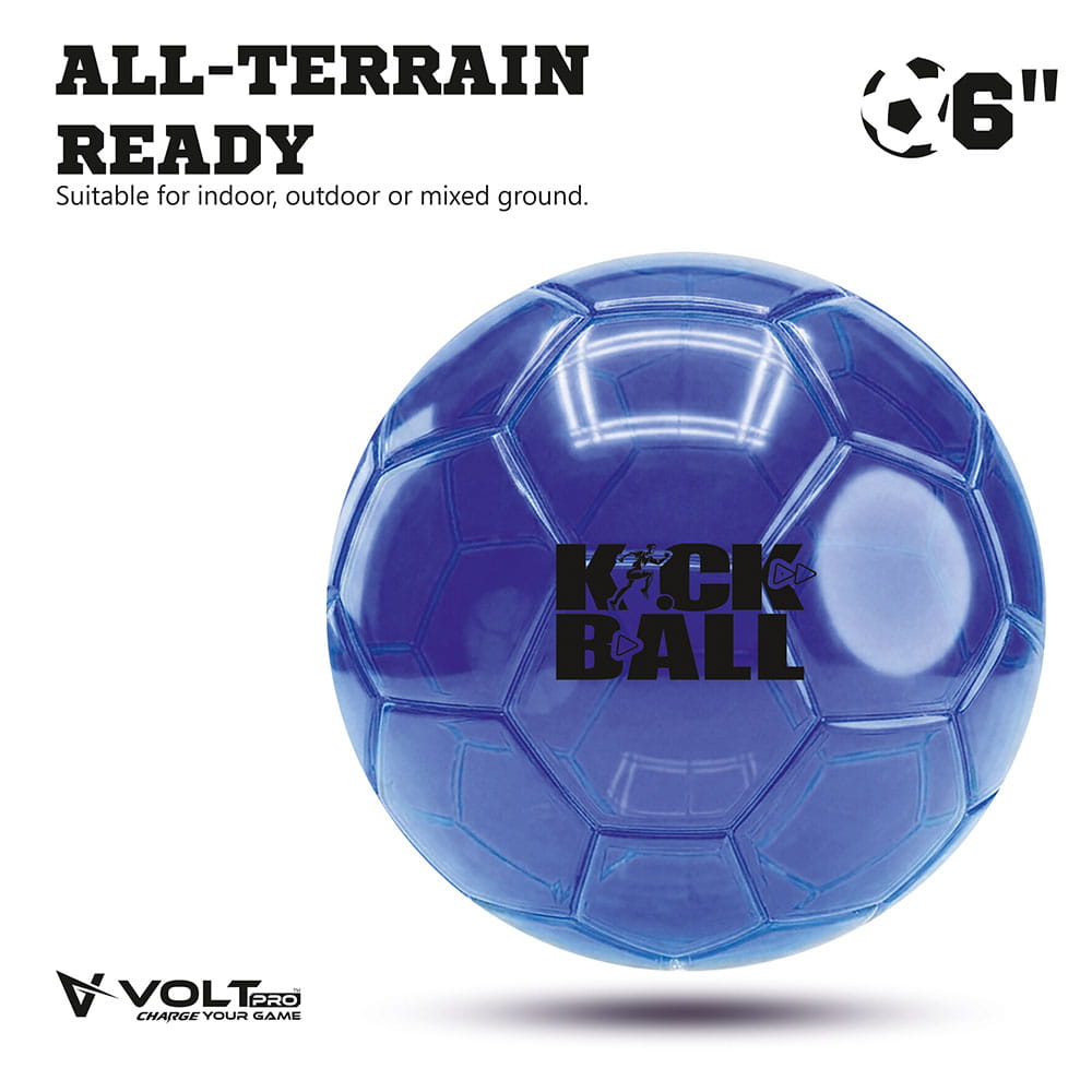 Hello Friends Football Pattern Kick Ball 6 Inch is a lightweight and durable PVC play ball designed for kids. Its easy-to-handle size and bouncy performance make it suitable for kicking, throwing, catching, and active indoor or outdoor games.